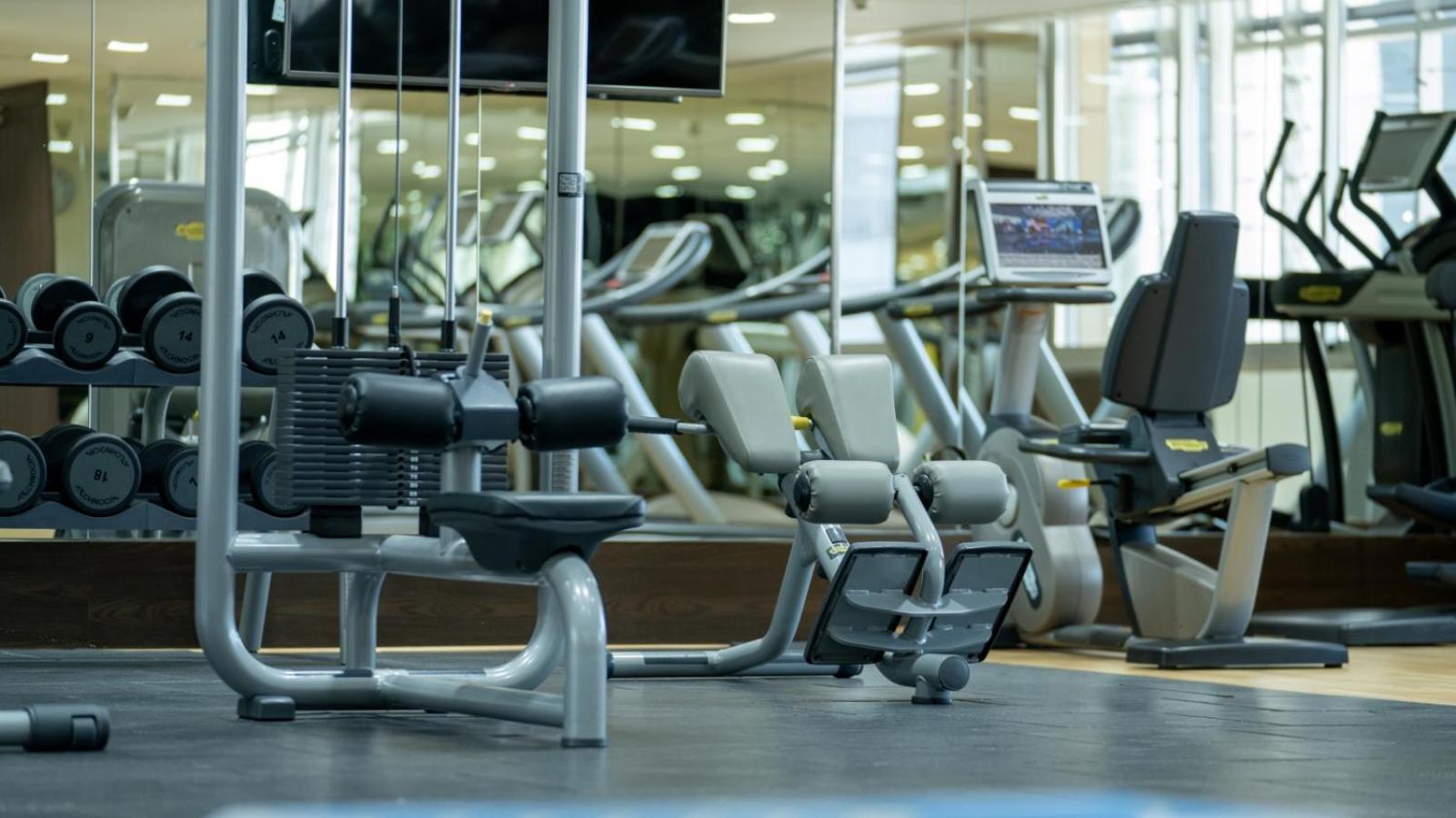 The Abdali Boulevard Hotel Αμμάν Εξωτερικό φωτογραφία The gym at the hotel